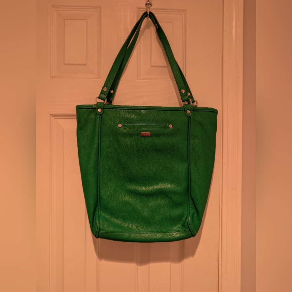 Elegant Green Tote Bag